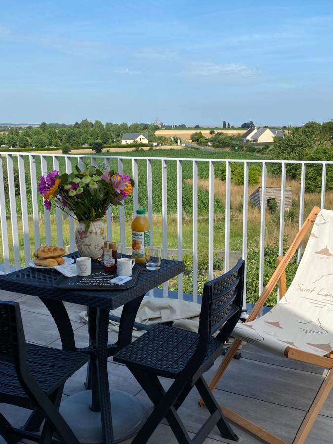 Appartement Lu'Ermael Avec Vue Mont Saint Michel Courtils Exterior foto
